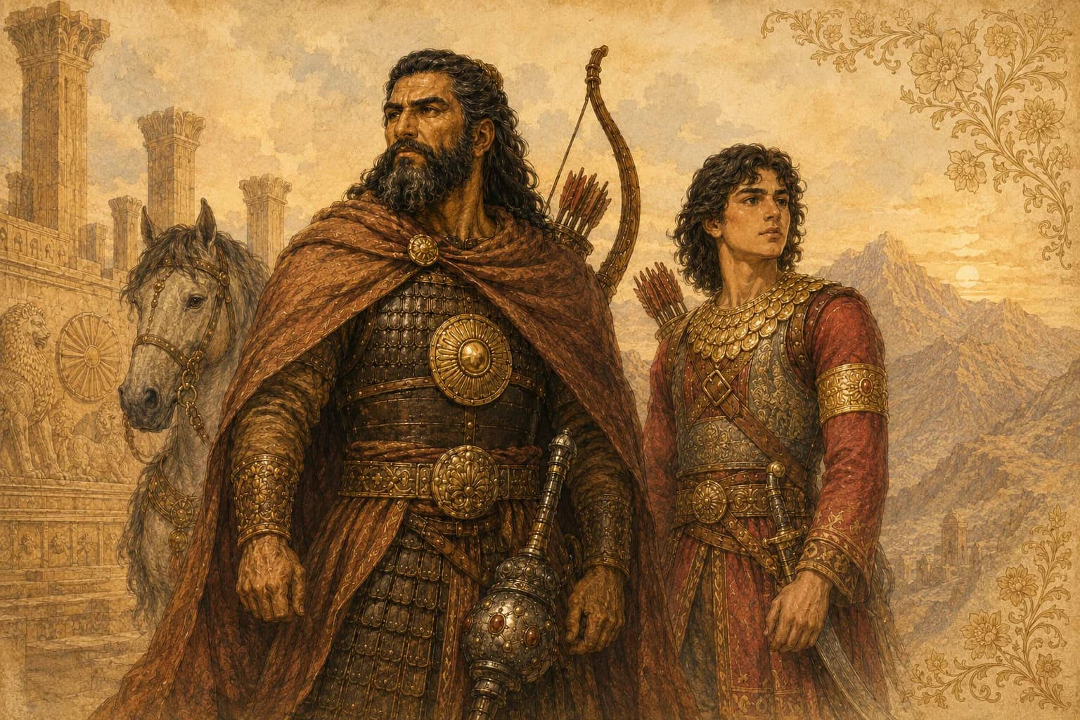 Rostam and Sohrab cover